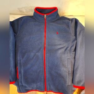 Boys Ralph Lauren size 10-12 fleece zipper jacket. Excellent condition.